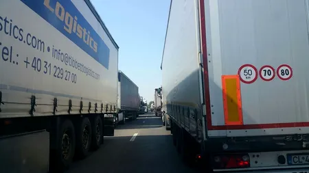 Scandal în Vama Giurgiu. Polițiștii de frontieră - acuzați pe nedrept de tiriștii sătui de așteptare la ieșirea din țară