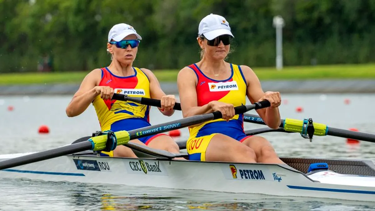 Aur și argint pentru România la Mondialele de Canotaj de la Shanghai: Rusu și Radiș campioane mondiale!