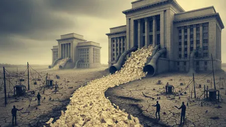 Iluzia bogăției: România se inundă de lei care hrănesc statul și înfometează privatul