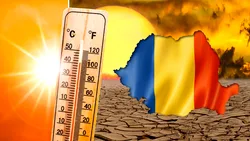 Cupolă de foc peste România: harta județelor sub cod roșu de căldură până pe 1 iulie