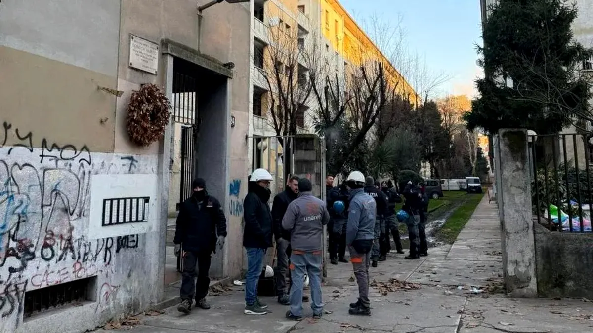 Razie de amploare la Milano: locuințe evacuate și un cazinou clandestin descoperit în subsol