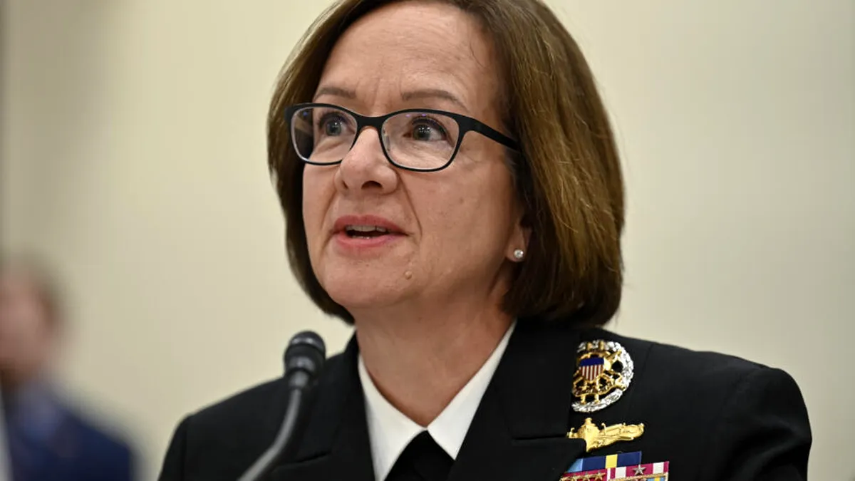 Lisa Franchetti a fost numită de Joe Biden în funcția de comandant al US Navy