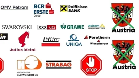 Care sunt firmele austriece pe care românii vor să le boicoteze