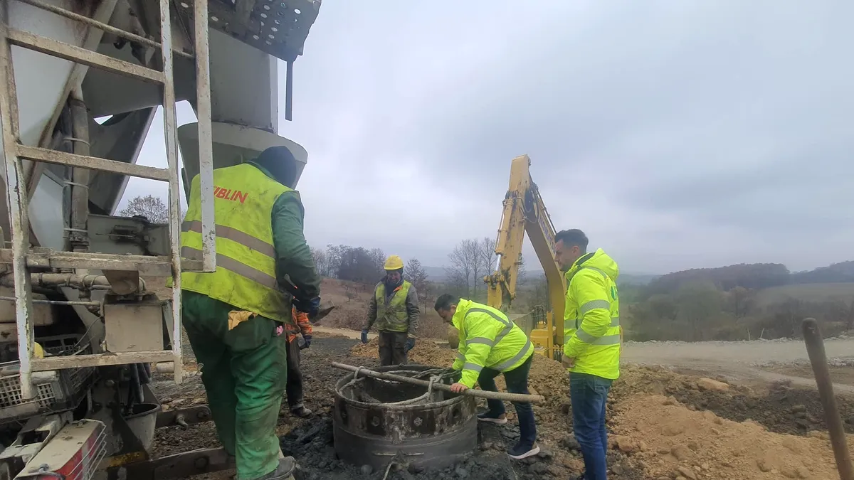 Când va începe primul foraj la „tunelul pentru urși“ de pe cel mai așteptat lot de autostradă din România