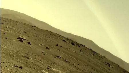 Pare a fi un curcubeu. Cum e posibil aşa ceva pe Planeta Roșie? (VIDEO)