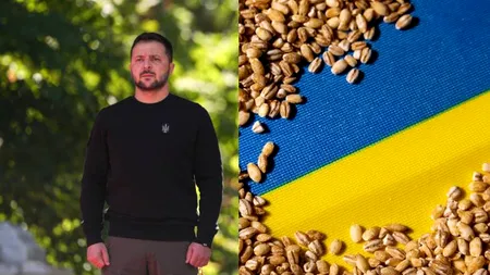Zelenski anunță o nouă rută de transport cereale prin Republica Moldova către România