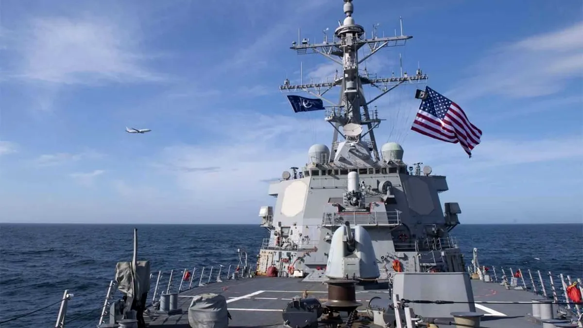 SUA nu își mai desfășoară cele două nave de război în Marea Neagră
