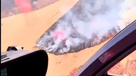 Și în Deltă arde vegetația (Video)