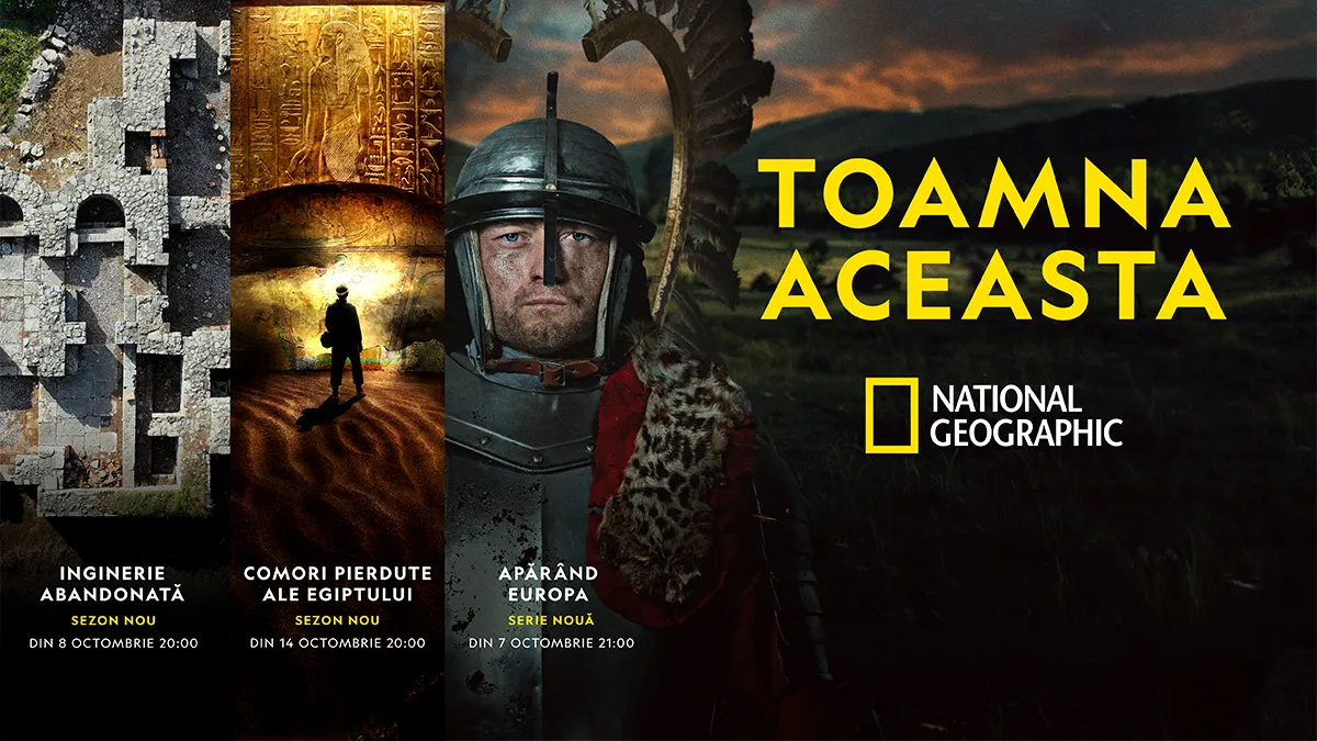 National Geographic lansează toamna aceasta noi serii documentare pentru toate gusturile