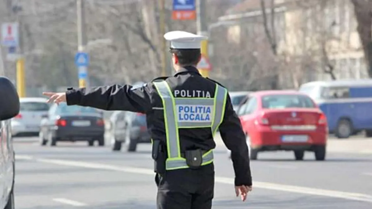 Polițist lovit intenționat cu mașina! A ajuns de urgență la spital