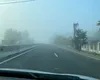 Cod galben de vreme rea în aproape jumătate de țară. Ceața densă afectează zeci de județe