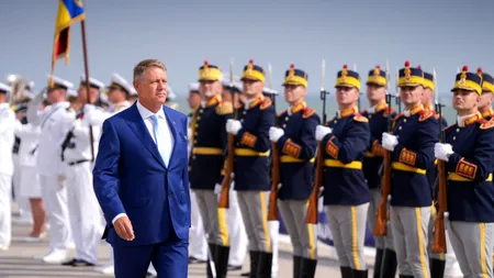 Klaus Iohannis, la ceremoniile de Ziua Marinei: România, un pilon solid al securității regionale și euroatlantice