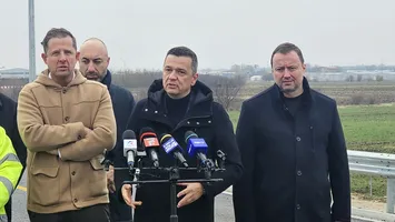 Se taie panglica la încă un lot de autostradă. Ministrul Grindeanu vine să vadă stadiul lucrărilor