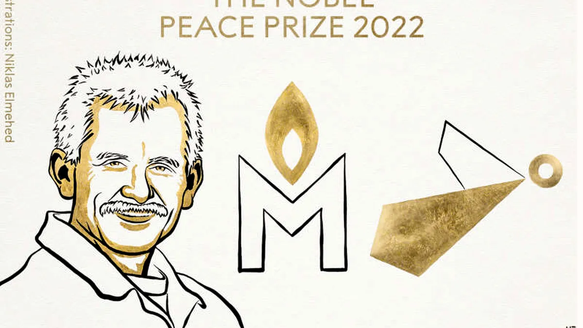 Premiul Nobel pentru Pace 2022 - Activiști din Belarus, Rusia și Ucraina
