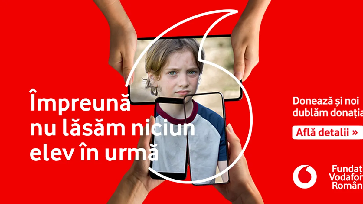 Peste 20.000 de elevi au participat la programul Fundației Vodafone “Școala din viitor”