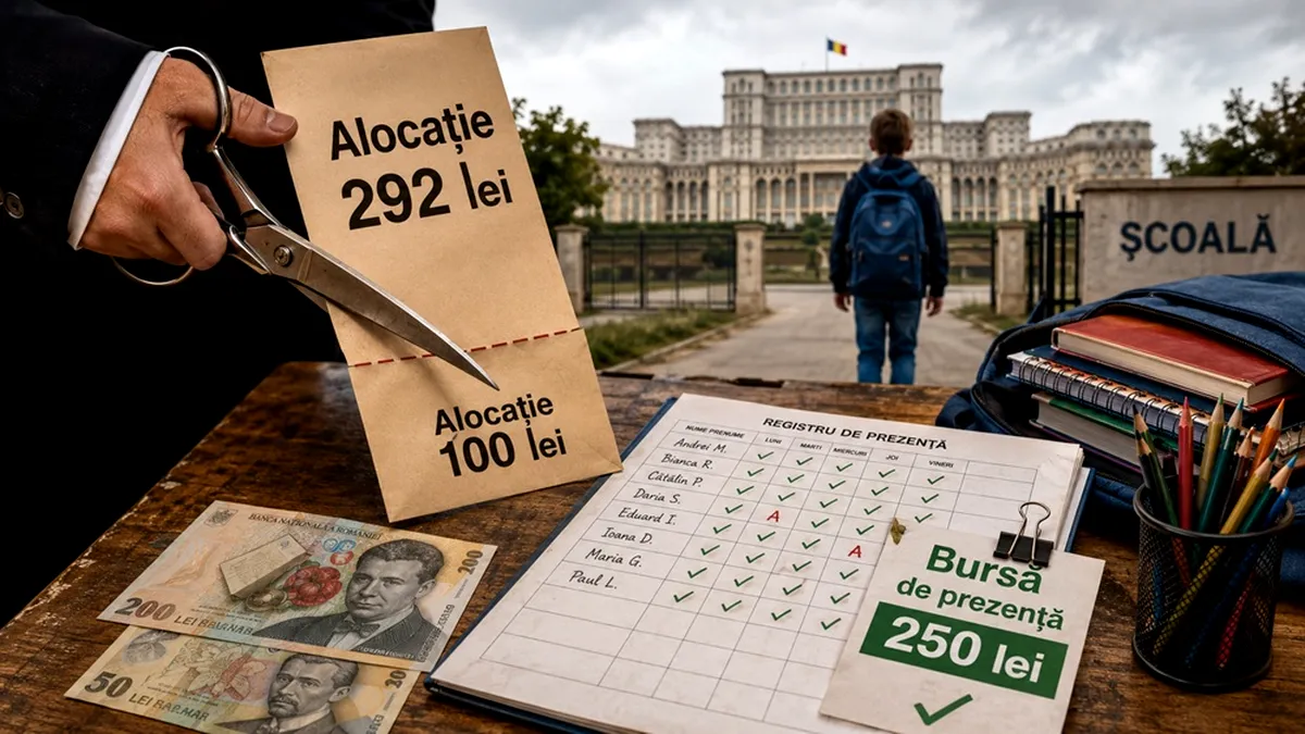 Scade alocația pentru copii, apare bursa de prezență: artificiul parlamentarilor