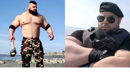„Hulk din Iran” revine în ringul de luptă. Cine este luptătorul de 175 de kilograme
