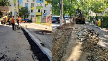 Lucrări pe Calea Ferentari: carosabilul și trotuarele, reparate în Sectorul 5