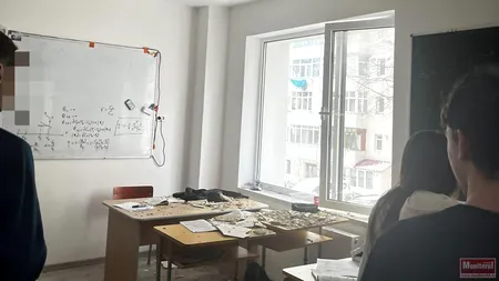 Incident la un liceu din Botoșani renovat prin PNRR: tavanul s-a prăbușit peste elevi (VIDEO)