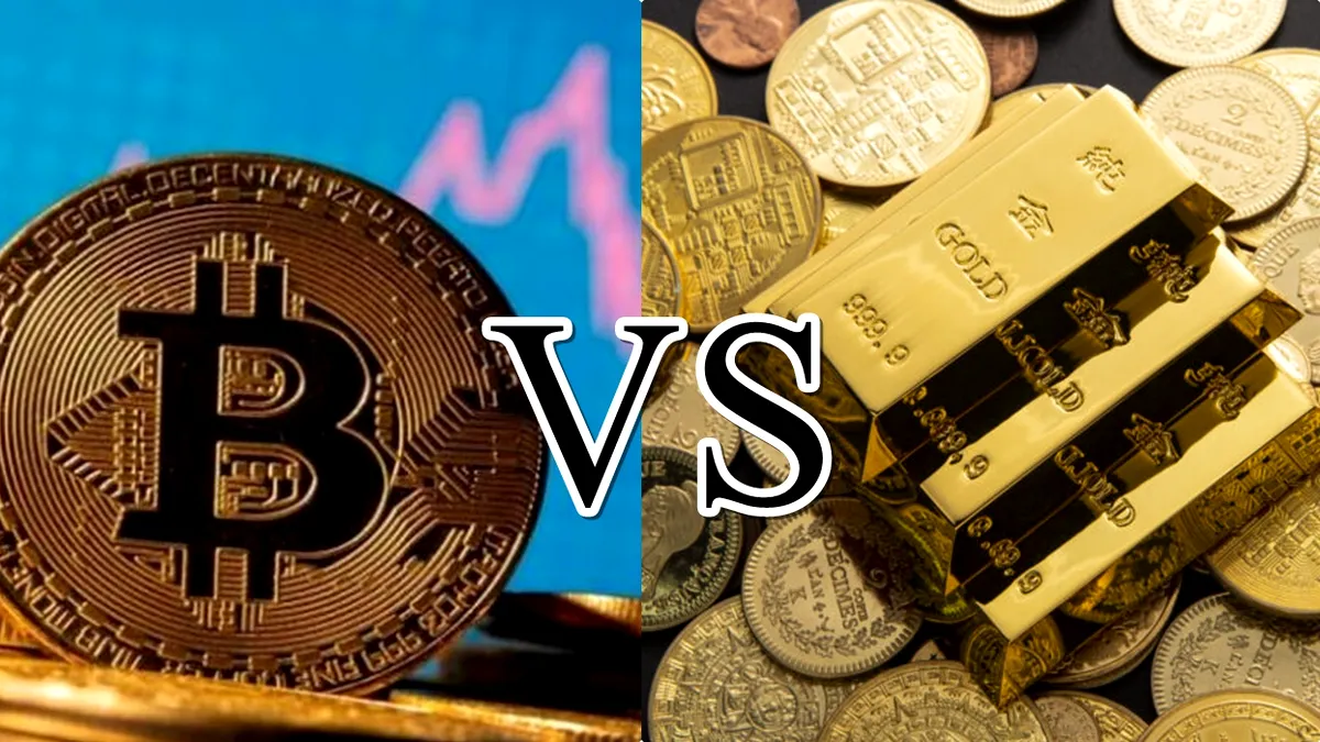 Aur sau Bitcoin: care este noul refugiu financiar pentru investitori