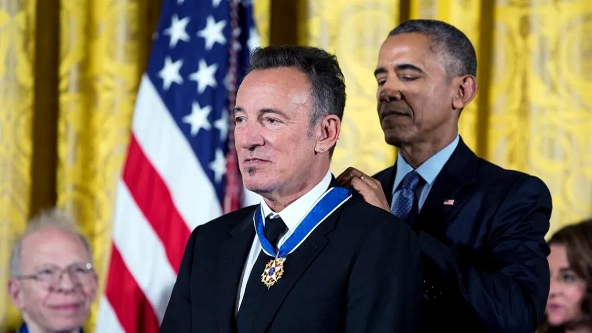 Conversaţii între Bruce Springsteen şi Barack Obama, disponibile pe podcast
