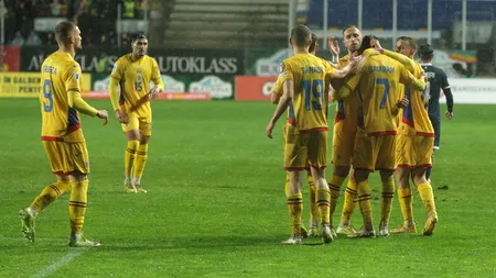 Victorie categorică pentru România în ultimul meci al anului. Tricolorii aşteaptă tragerea la sorţi pentru Mondial