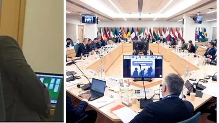 Șeful de la Imigrări a jucat Solitaire în timpul unei conferințe pe tema migrației