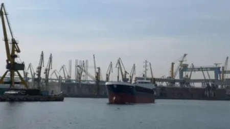 Incident în Portul Constanța: S-a scufundat o ambarcațiune sub pavilion ceh