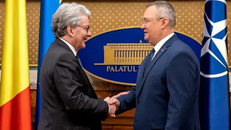 Nicolae Ciucă, întâlnire cu Thierry Breton, comisarul european pentru Piaţă Internă: „Am discutat subiectul Schengen”