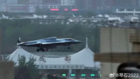 A devenit publică prima fotografie cu aeronava J-36, de nouă generație a Chinei. Ce au observat specialiștii