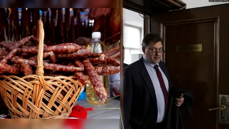 Conducerea Spitalului de Psihiatrie Săpoca trimite cârnați de Pleșcoi la Ministerul Sănătății și trece evaluarea cu 10