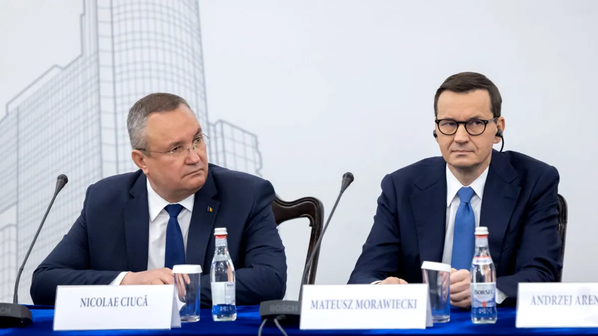 Nicolae Ciucă: Am confirmat în ședința comună de Guvern cu Polonia, planul de acțiune pentru 2022-2026
