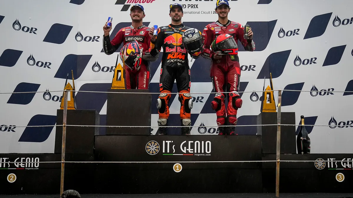 Miguel Oliveira a câştigat Marele Premiu al Thailandei la MotoGP