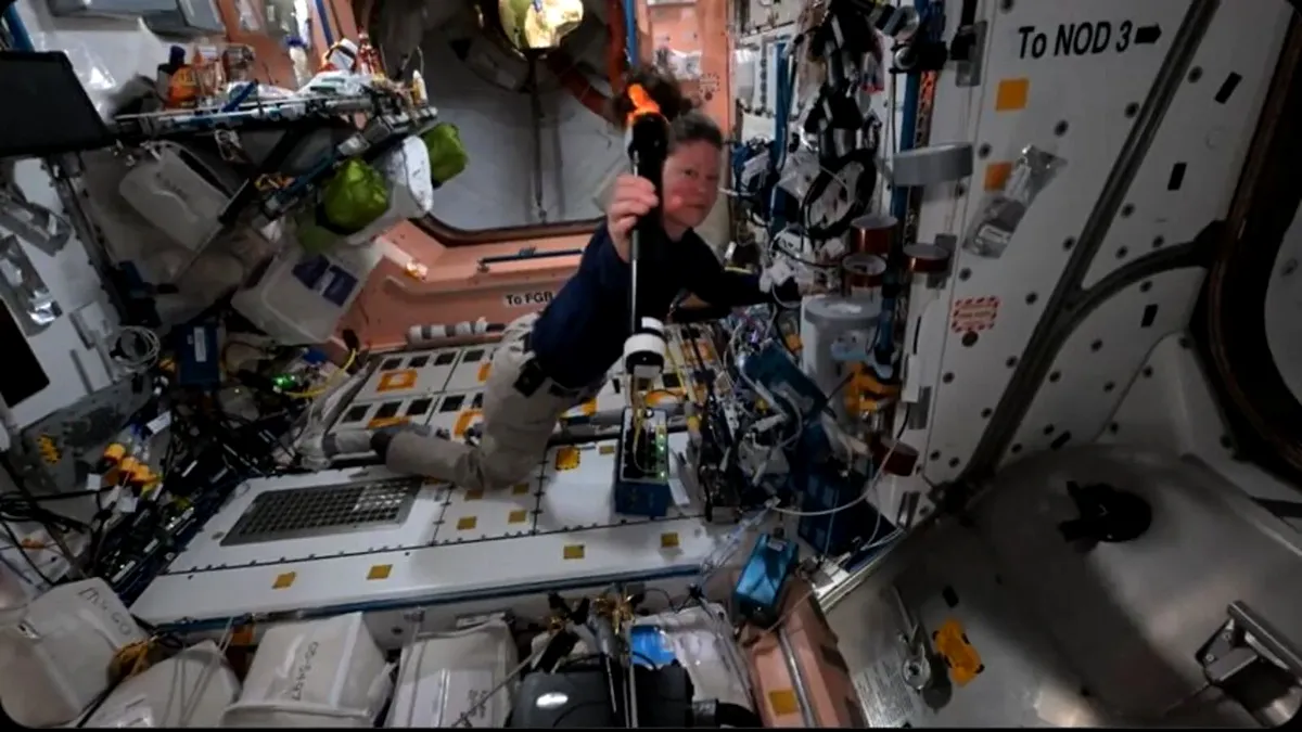 Jocuri Olimpice la NASA. Astronauții au organizat probe sportive în spațiu