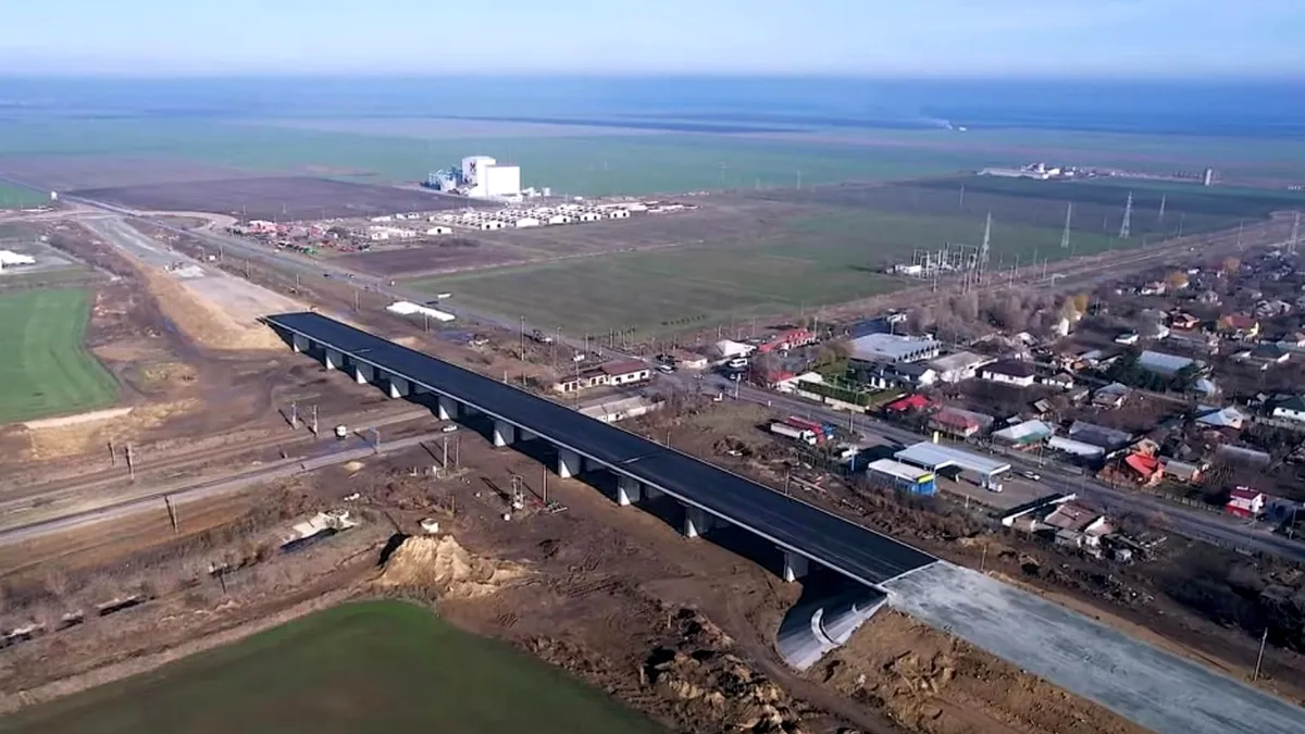 Surse: Podul de la Drajna va fi inaugurat vineri seara