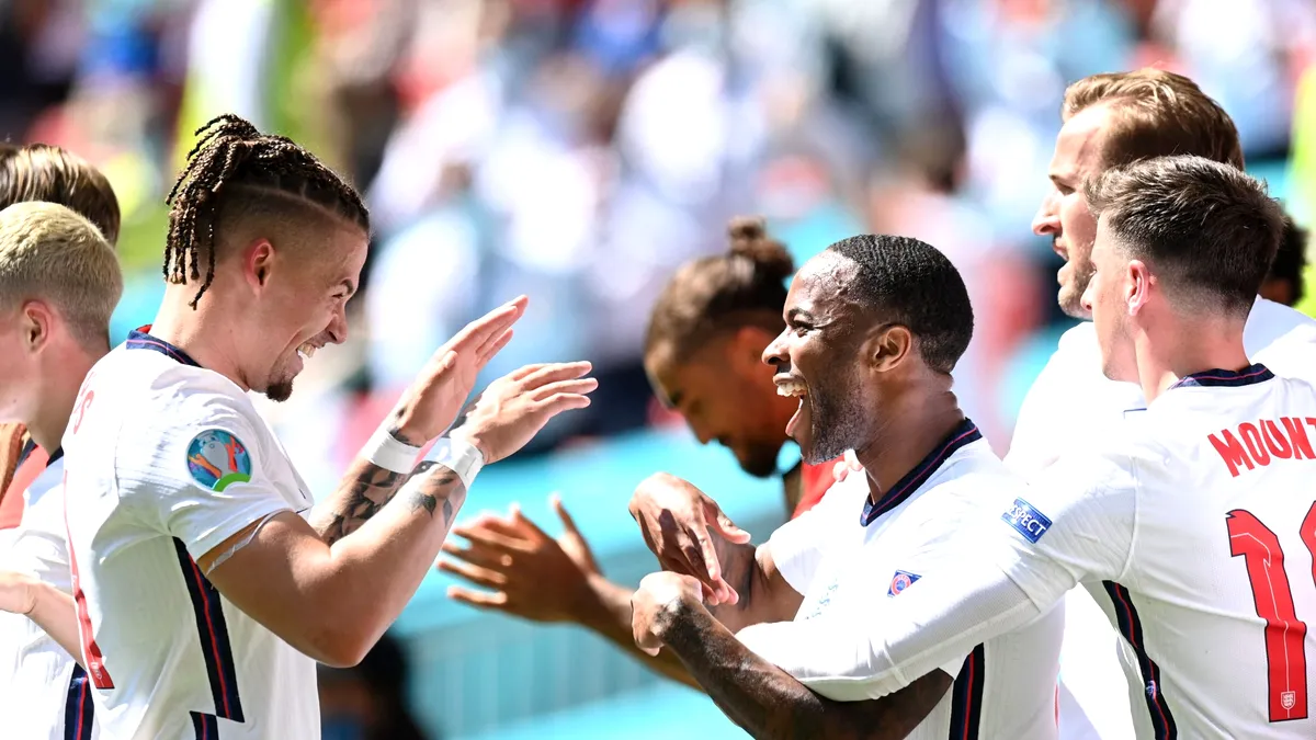 EURO 2020 Anglia-Croația 1-0. Englezii au debutat cu victorie prima dată în istoria participărilor la Euro
