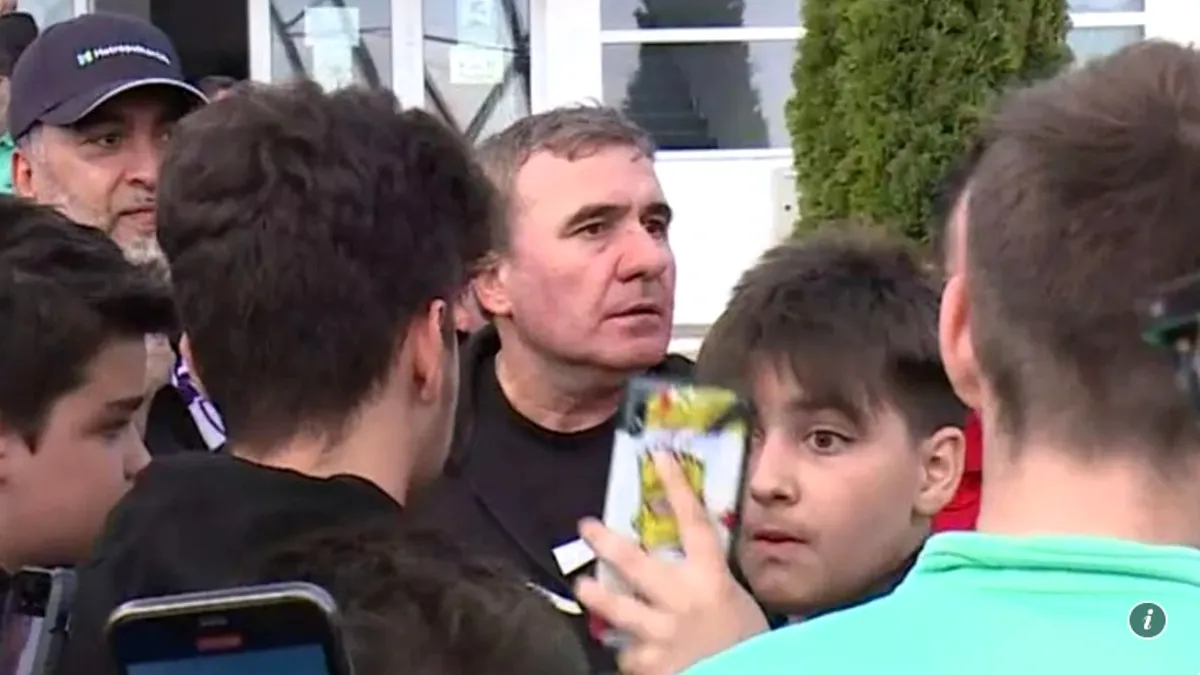 Gică Hagi, după ce s-a trezit singur la conferința de presă: „În halul ăsta ați ajuns? ”