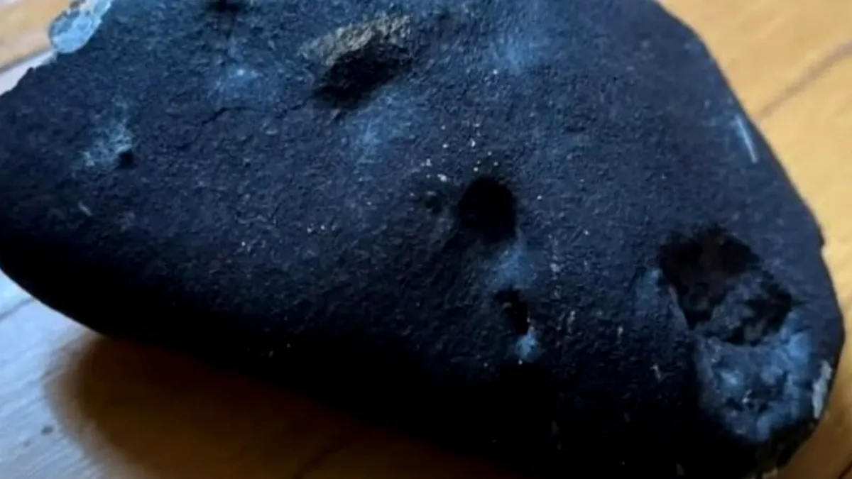 Un meteorit a căzut peste o casă din New Jersey şi ar putea proveni din cometa Halley