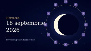 Horoscop 18 septembrie 2026. Ziua în care trei zodii își pun ordine în viața personală