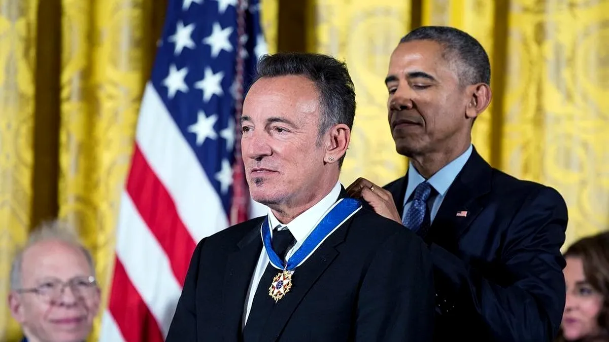 Conversaţii între Bruce Springsteen şi Barack Obama, disponibile pe podcast