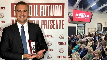 Românul care scrie istorie în politica italiană. Claudiu Stănășel a fost desemnat unul dintre cei mai influenți tineri din Italia