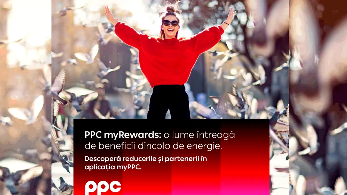 PPC myRewards - primul program de loialitate al unui furnizor de energie din România care aduce beneficii reale clienților