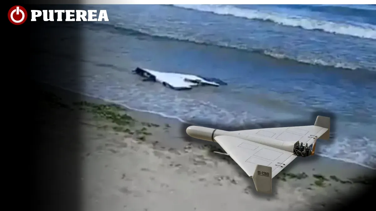 Alertă la malul Mării Negre! Dronă găsită pe plaja din Corbu, a doua în câteva săptămâni. Geniștii verifică dacă are exploziv