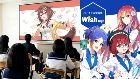 Se deschide prima școală cu profesori virtuali anime. Cât costă pe lună