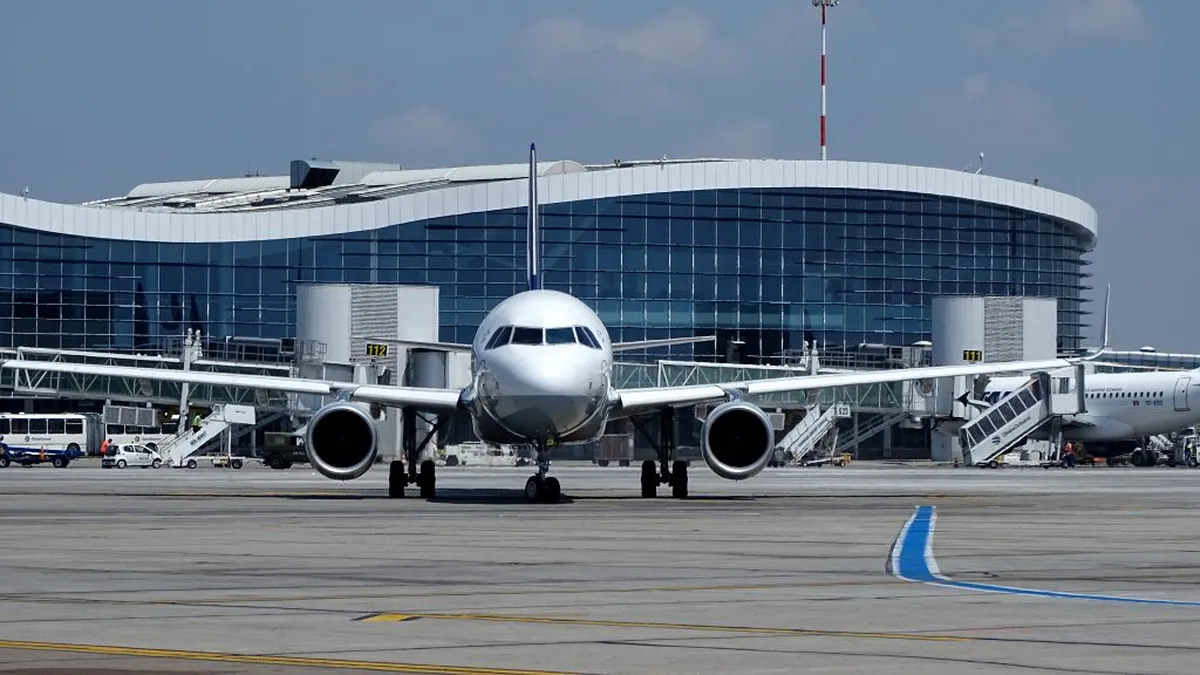 Aeroportul Henri Coandă, trafic de pasageri cu o scădere estimată la 50% față de 2019