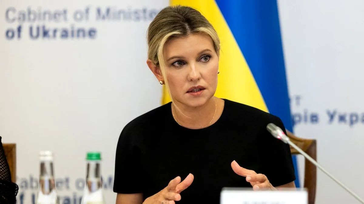 Prima Doamnă a Ucrainei: ”Mi-am văzut soțul doar la televizor”