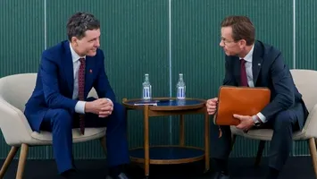 Nicușor Dan, primele discuții externe ca președinte al României. NATO și relațiile economice, pe agenda întâlnirii cu premierul Suediei