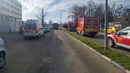 Incendiu de proporții la Spitalul Municipal Călărași. A fost activat Planul Roșu de Intervenție