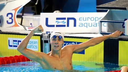 David Popovici s-a calificat la Jocurile Olimpice de la Paris la proba vedetă a natației