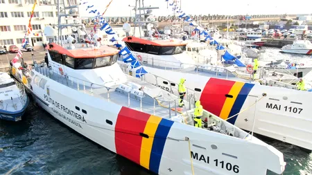 Garda de Coastă are două noi nave de patrulare pentru gestionarea fenomenului migraționist